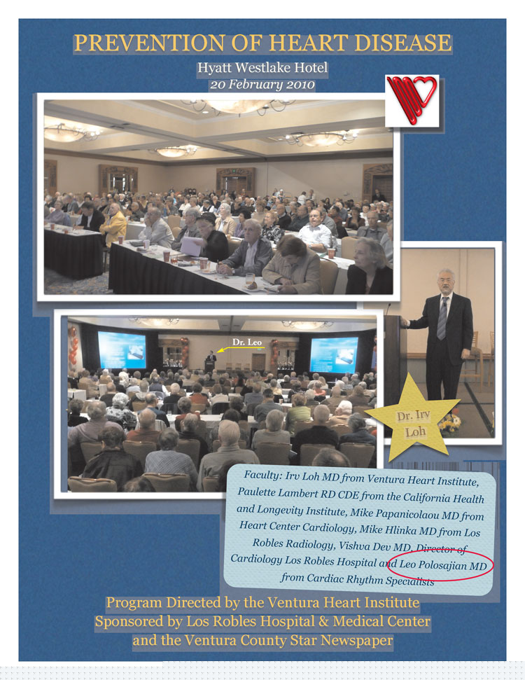 Historical symposium presentation featuring Dr. Leo Polosajian, recovered from the original Cardiac Rhythm Specialists website